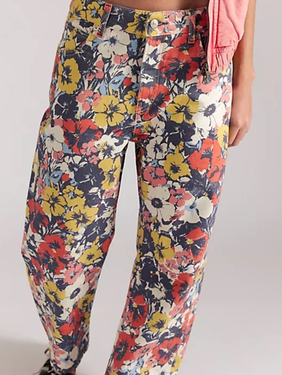 Free People Denim - Free People Deep Tranoe Boyfriend